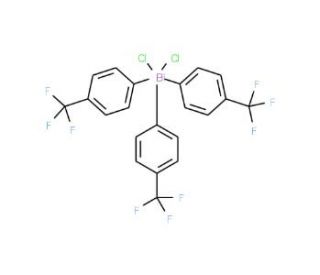Tris(4-trifluoromethylphenyl)bismuth Dichloride (CAS 121882-75-5) - chemical structure image
