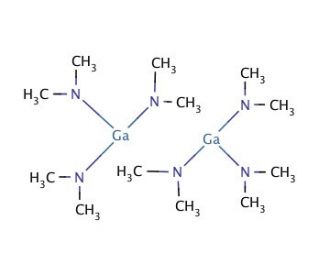 Tris(dimethylamido)gallium(III) (CAS 57731-40-5) - chemical structure image