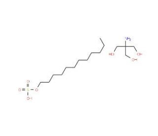 Tris dodecyl sulfate (CAS 50996-85-5) - chemical structure image
