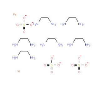 Tris(ethylenediamine)iron(III) sulfate - chemical structure image