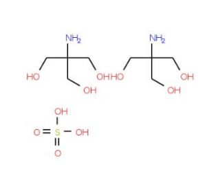 Tris hemisulfate (CAS 6992-38-7) - chemical structure image