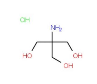 Tris hydrochloride solution, pH 7.4 (CAS 1185-53-1 (solid)) - chemical structure image