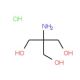 Tris hydrochloride solution, pH 7.4 (CAS 1185-53-1 (solid)) - chemical structure image