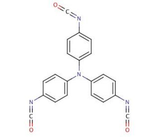 Tris(p-isocyanatophenyl)amine (CAS 19759-70-7) - chemical structure image