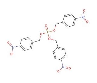 Tris(p-nitrobenzyl) Phosphate (CAS 66777-93-3) - chemical structure image