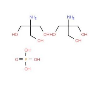 Tris phosphate dibasic (CAS 108321-11-5) - chemical structure image