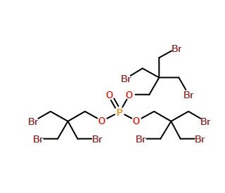 Tris(tribromo-neopentyl) phosphate (CAS 19186-97-1) - chemical structure image