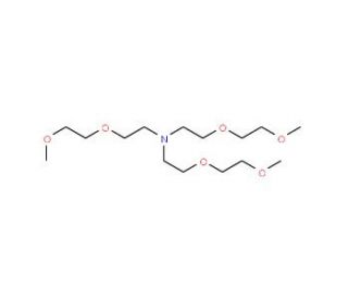 Tris[2-(2-methoxyethoxy)ethyl]amine (CAS 70384-51-9) - chemical structure image