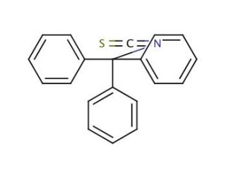 Trityl isothiocyanate (CAS 1726-94-9) - chemical structure image