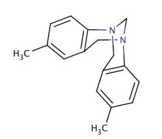 Troger&prime;s Base (CAS 529-81-7) - chemical structure image
