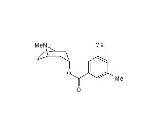 Tropanyl-3,5-dimethylbenzoate (CAS 85181-40-4) - chemical structure image
