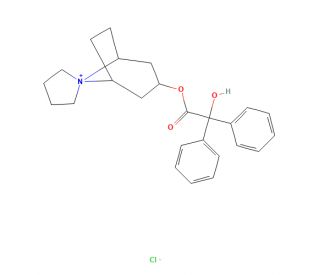 Trospium Chloride (CAS 10405-02-4) - chemical structure image