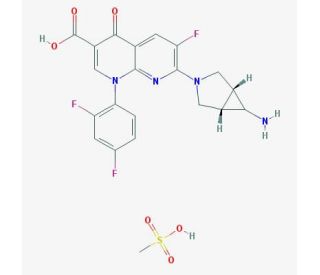 trovafloxacin mesylate (CAS 147059-75-4) - chemical structure image