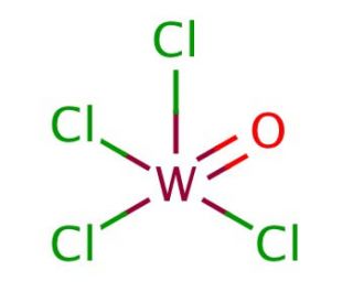 Tungsten(VI) oxychloride (CAS 13520-78-0) - chemical structure image