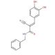 Tyrphostin AG 490 (CAS 133550-30-8) - chemical structure image