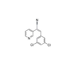 Tyrphostin RG 14620 (CAS 136831-49-7) - chemical structure image