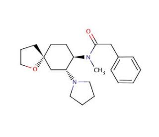 U-69593 (CAS 96744-75-1) - chemical structure image