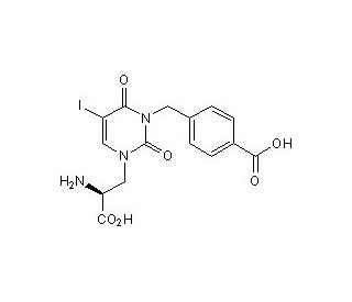 UBP 301 (CAS 569371-10-4) - chemical structure image