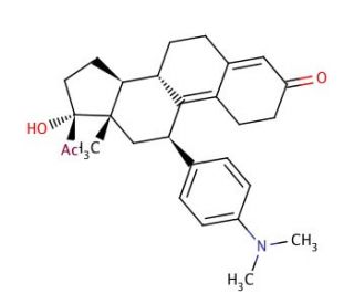 Ulipristal (CAS 159811-51-5) - chemical structure image