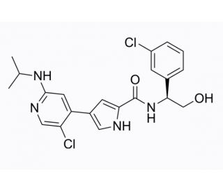 Ulixertinib (CAS 869886-67-9) - chemical structure image