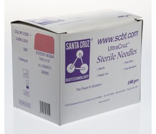 Hypodermic Needle, 18G x 0.5", 100-pack product contents 320771 