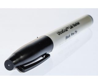 With a sturdy black cap, the UltraCruz&reg; Lab Marker, Fine Tip, Black 6/pk, protects the marker tip and ensures longevity fo 