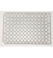 UltraCruz&reg; Polypropylene Storage Plate, 96 Well, clear, 1ml, U Bottom, individually wrapped, 50/case. Durable 96-well desi