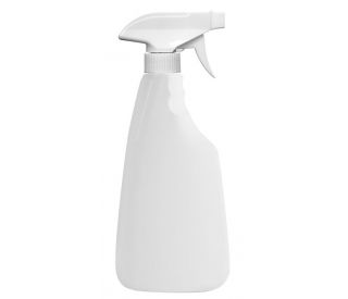 UltraCruz&reg; Trigger Spray Bottle, 16 oz, HDPE, features a durable white plastic design with an ergonomic trigger sprayer, i 