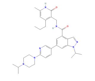 UNC1999 (CAS 1431612-23-5) - chemical structure image