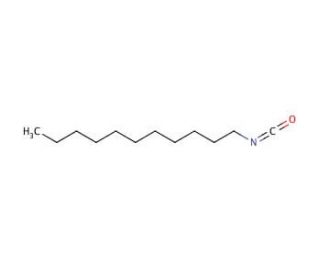 Undecyl isocyanate (CAS 2411-58-7) - chemical structure image