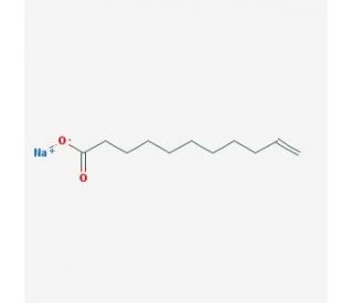 Undecylenic Acid Sodium Salt (CAS 3398-33-2) - chemical structure image