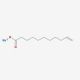 Undecylenic Acid Sodium Salt (CAS 3398-33-2) - chemical structure image
