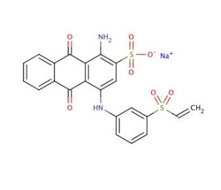 Uniblue A sodium salt (CAS 14541-90-3) - chemical structure image
