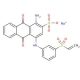 Uniblue A sodium salt (CAS 14541-90-3) - chemical structure image