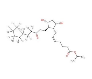 Unoprostone-d15 Isopropyl Ester - chemical structure image