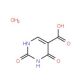 Uracil-5-carboxylic acid monohydrate (CAS 69727-34-0) - chemical structure image