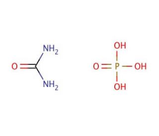 Urea phosphate salt (CAS 4861-19-2) - chemical structure image