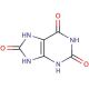 Uric acid (CAS 69-93-2) - chemical structure image
