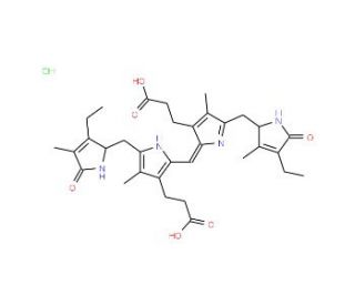 Urobilin hydrochloride (CAS 28925-89-5) - chemical structure image