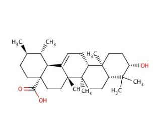 Ursolic Acid (CAS 77-52-1) - chemical structure image