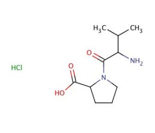 Val-Pro hydrochloride (CAS 105931-64-4) - chemical structure image