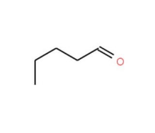 Valeraldehyde (CAS 110-62-3) - chemical structure image
