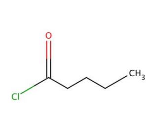 Valeroyl chloride (CAS 638-29-9) - chemical structure image