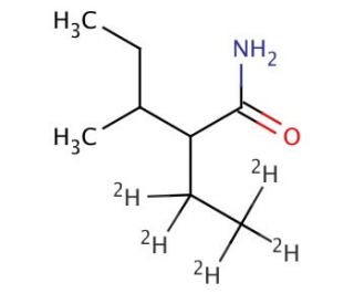 Valnoctamide-d5 - chemical structure image