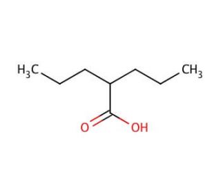 Valproic Acid (CAS 99-66-1) - chemical structure image