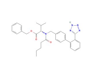 Valsartan Benzyl Ester (CAS 137863-20-8) - chemical structure image