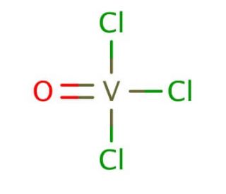 Vanadium(V) oxychloride (CAS 7727-18-6) - chemical structure image