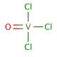 Vanadium(V) oxychloride (CAS 7727-18-6) - chemical structure image