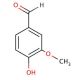 Vanillin (CAS 121-33-5) - chemical structure image