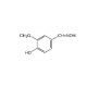Vanillin oxime (CAS 2874-33-1) - chemical structure image